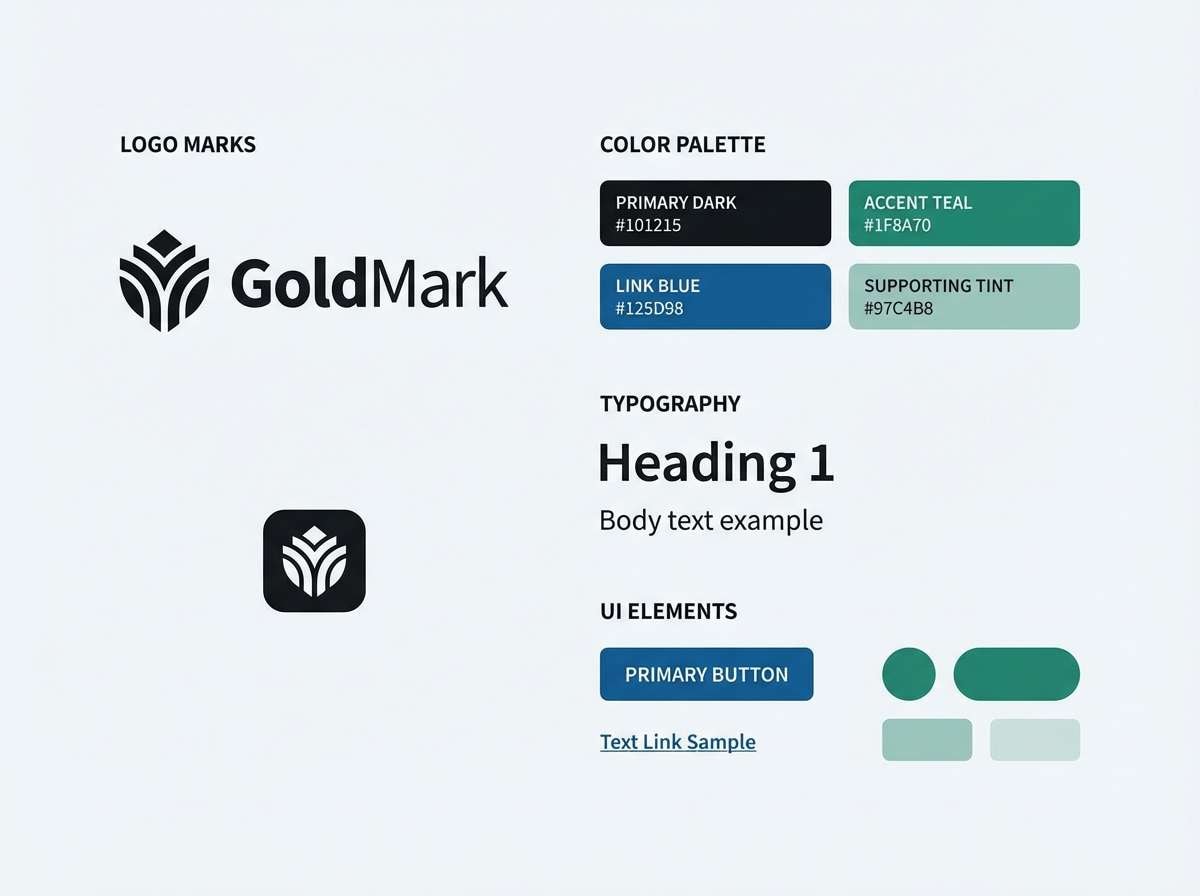 corporate branding guideline layout