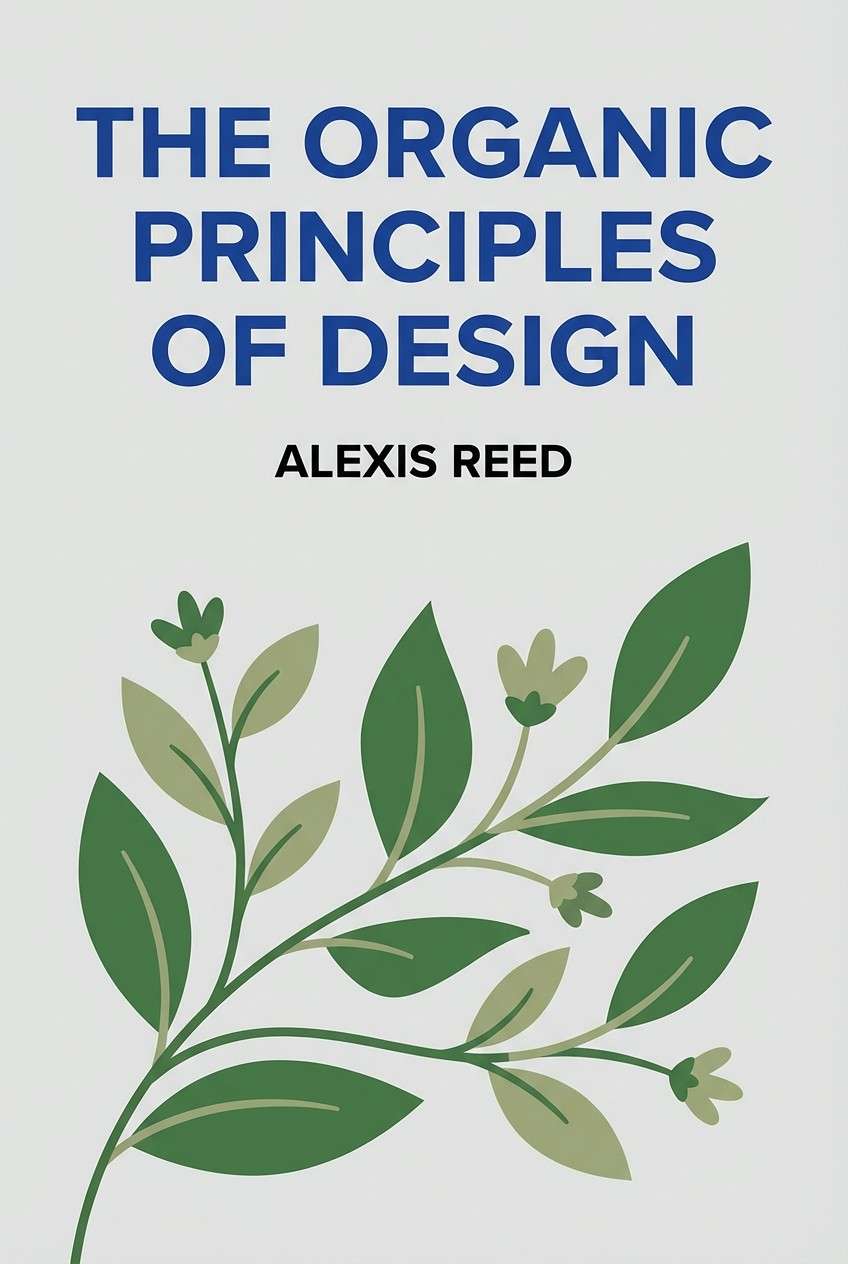 book cover in sapphire and moss