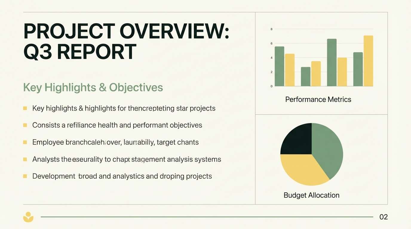 modern slide template