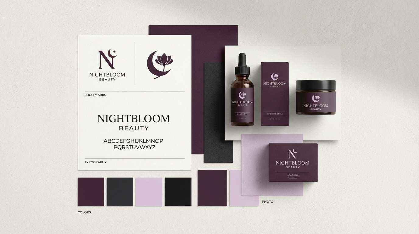 plum beauty brand board