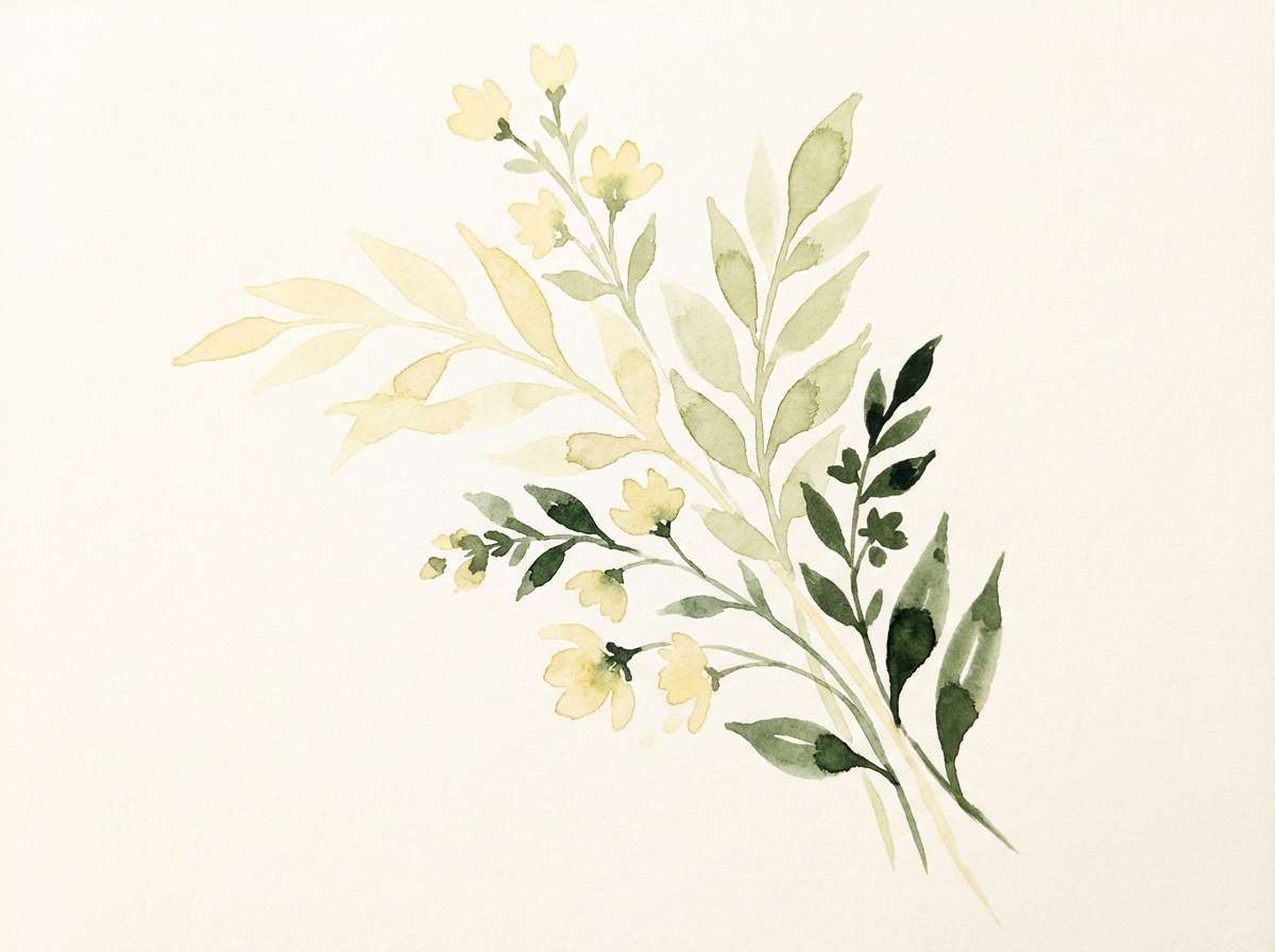 watercolor botanical art