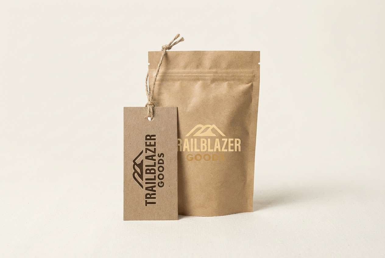 outdoor brand tag mockup