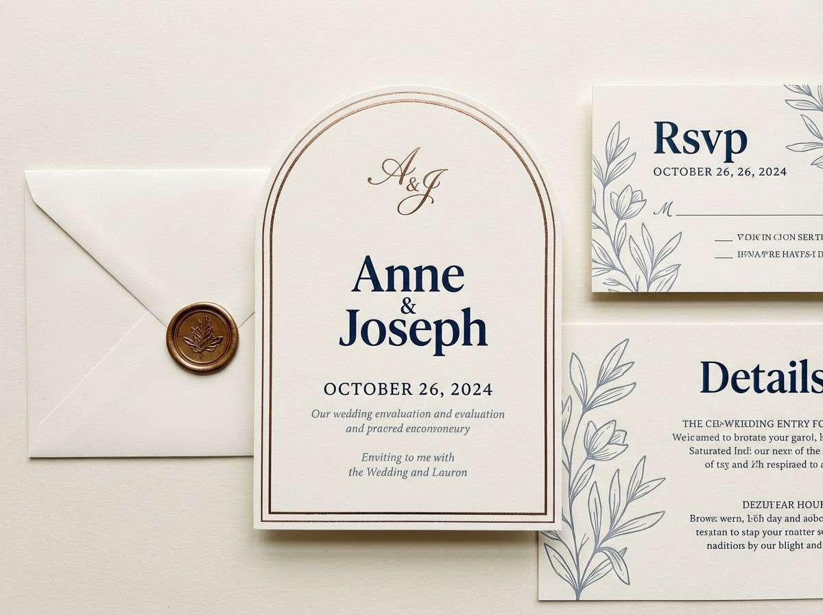 wedding invitation suite