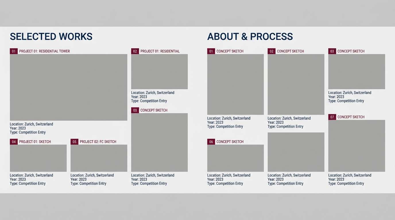 architecture layout in granite tones