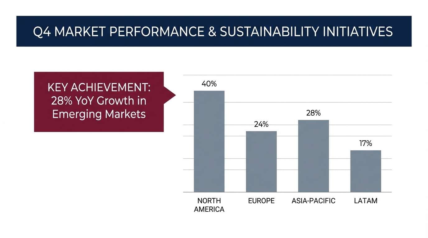 corporate slides in navy claret