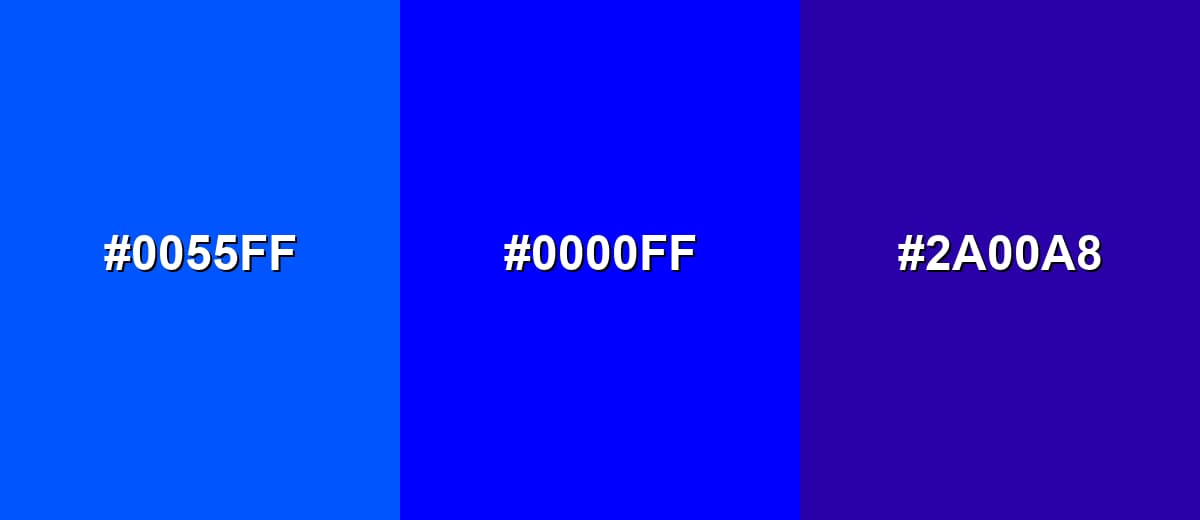 analogous color for blue-color