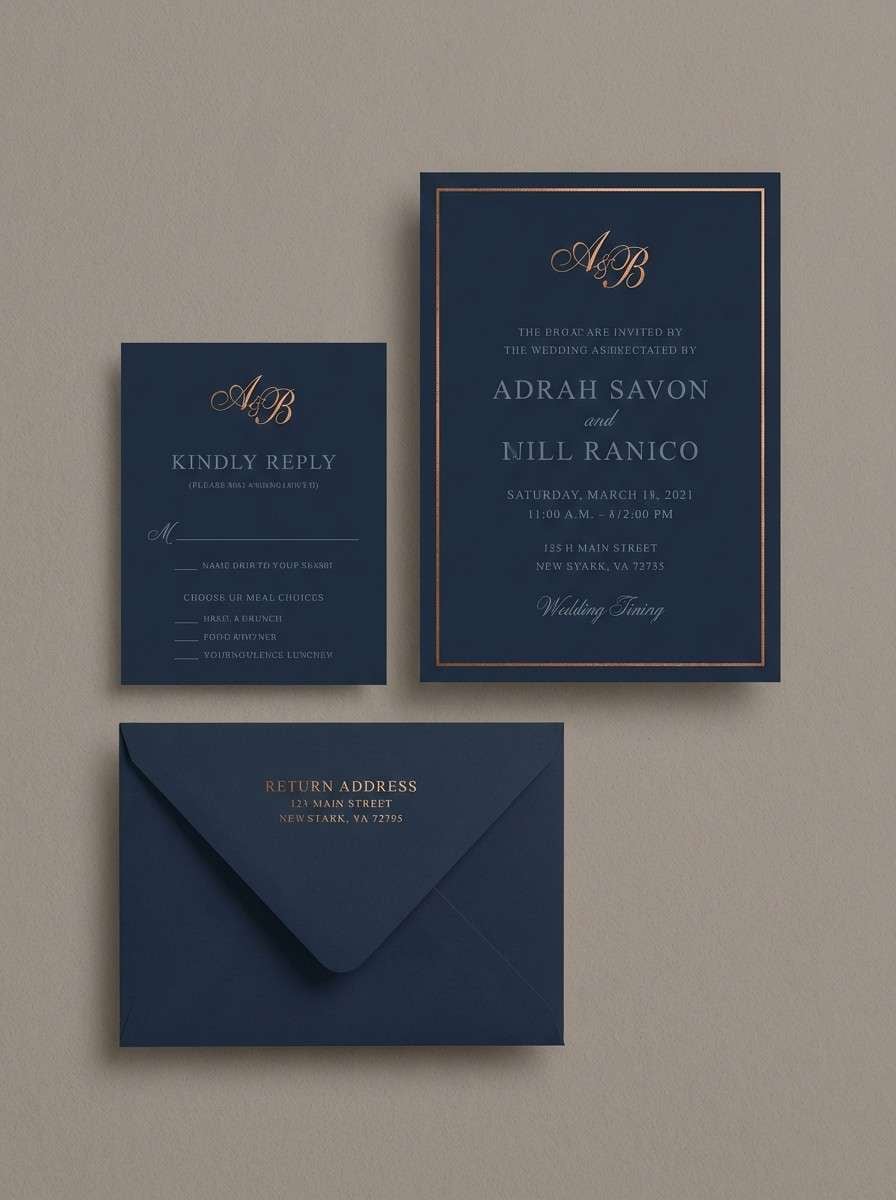 wedding invitation suite