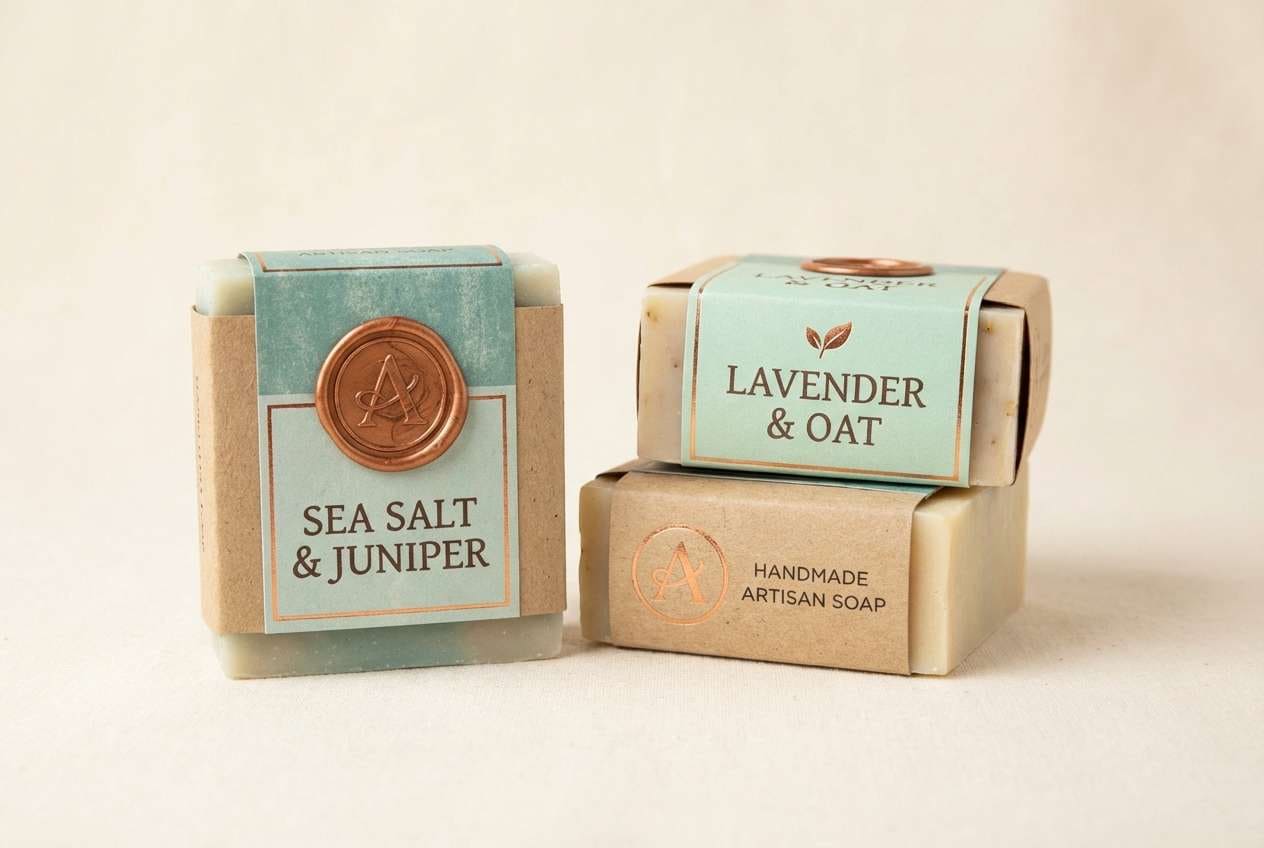 artisan soap packaging