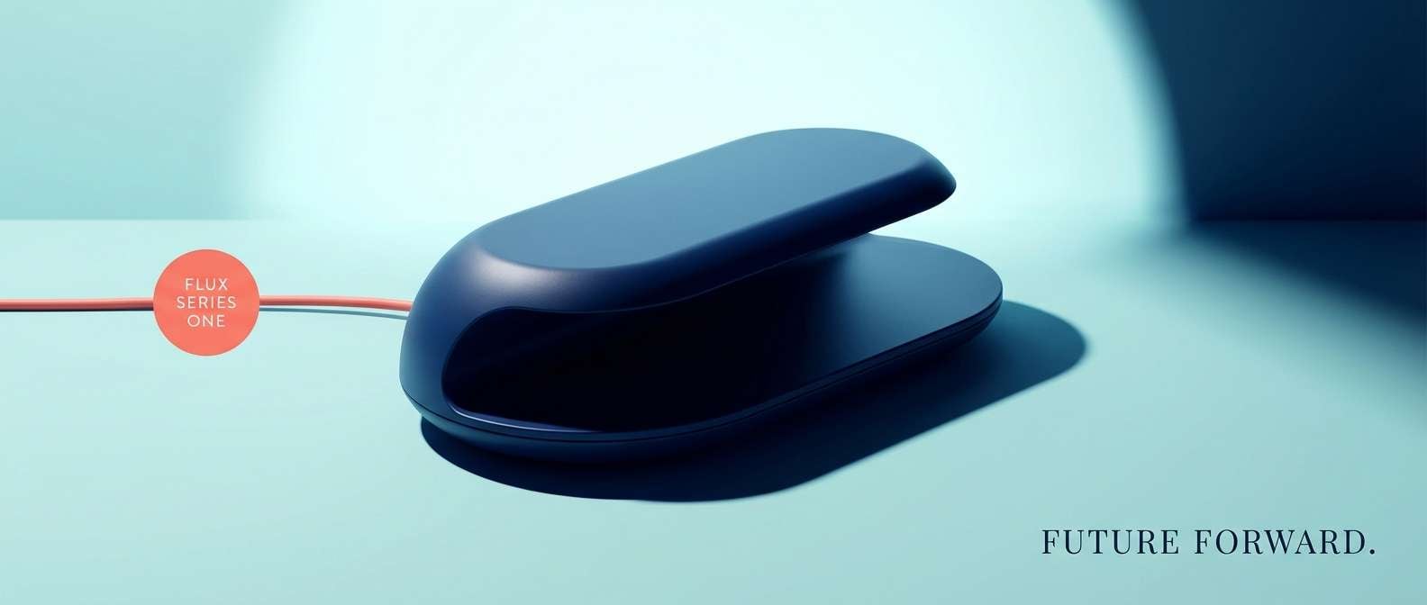 sleek tech product ad