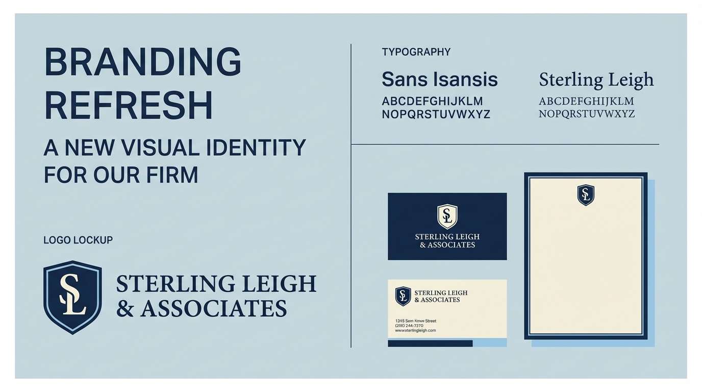 law branding slide