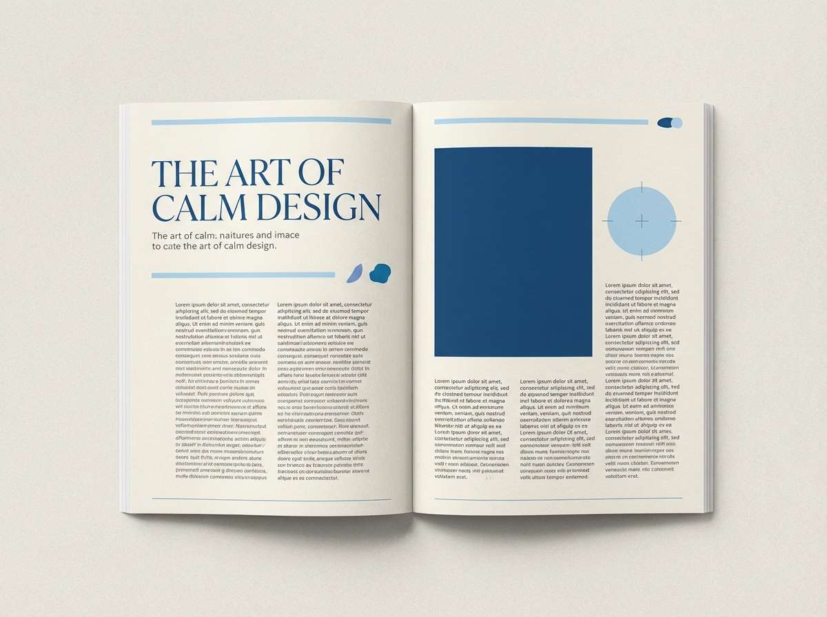 porcelain editorial layout