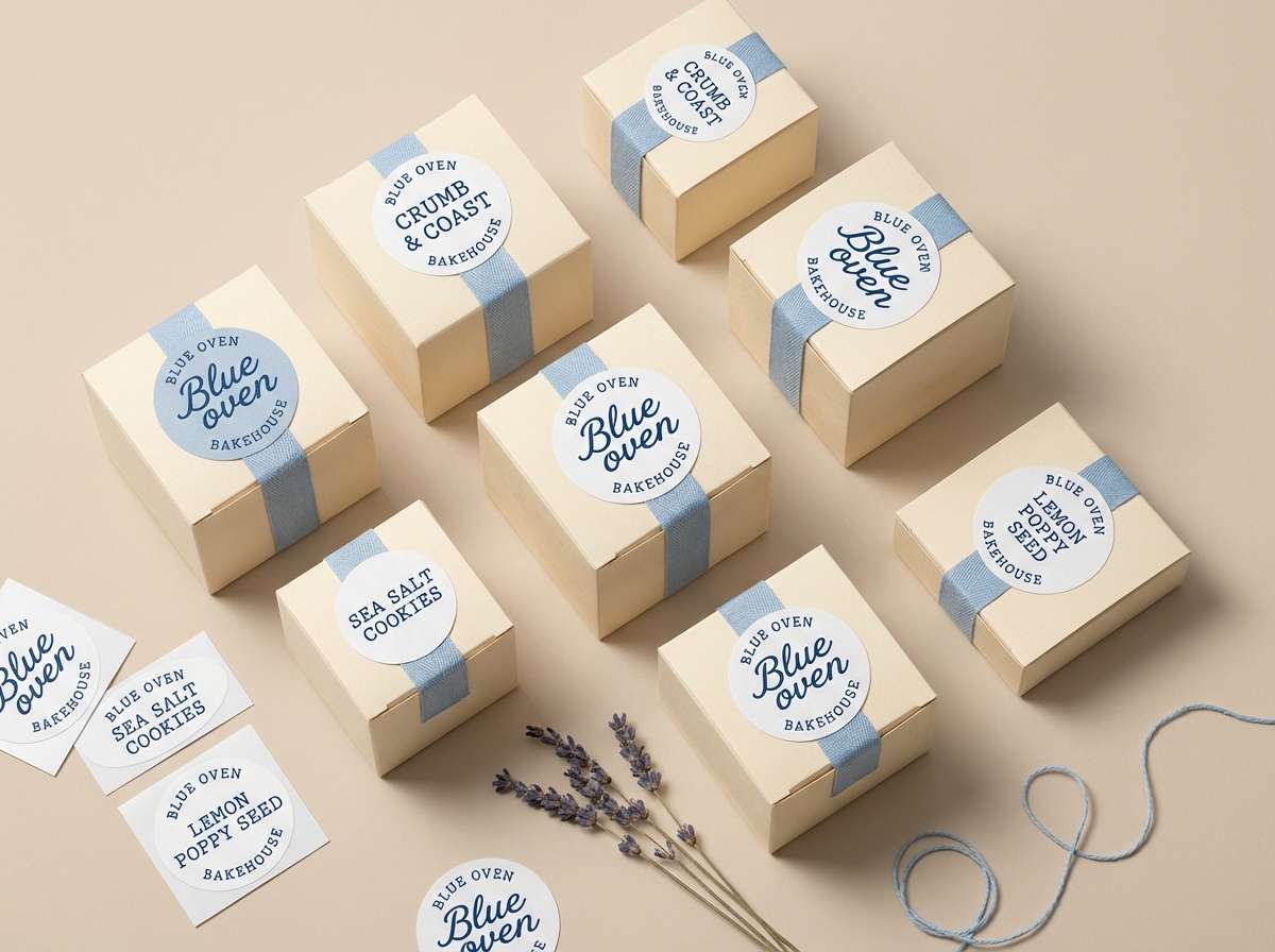 bakery labels packaging