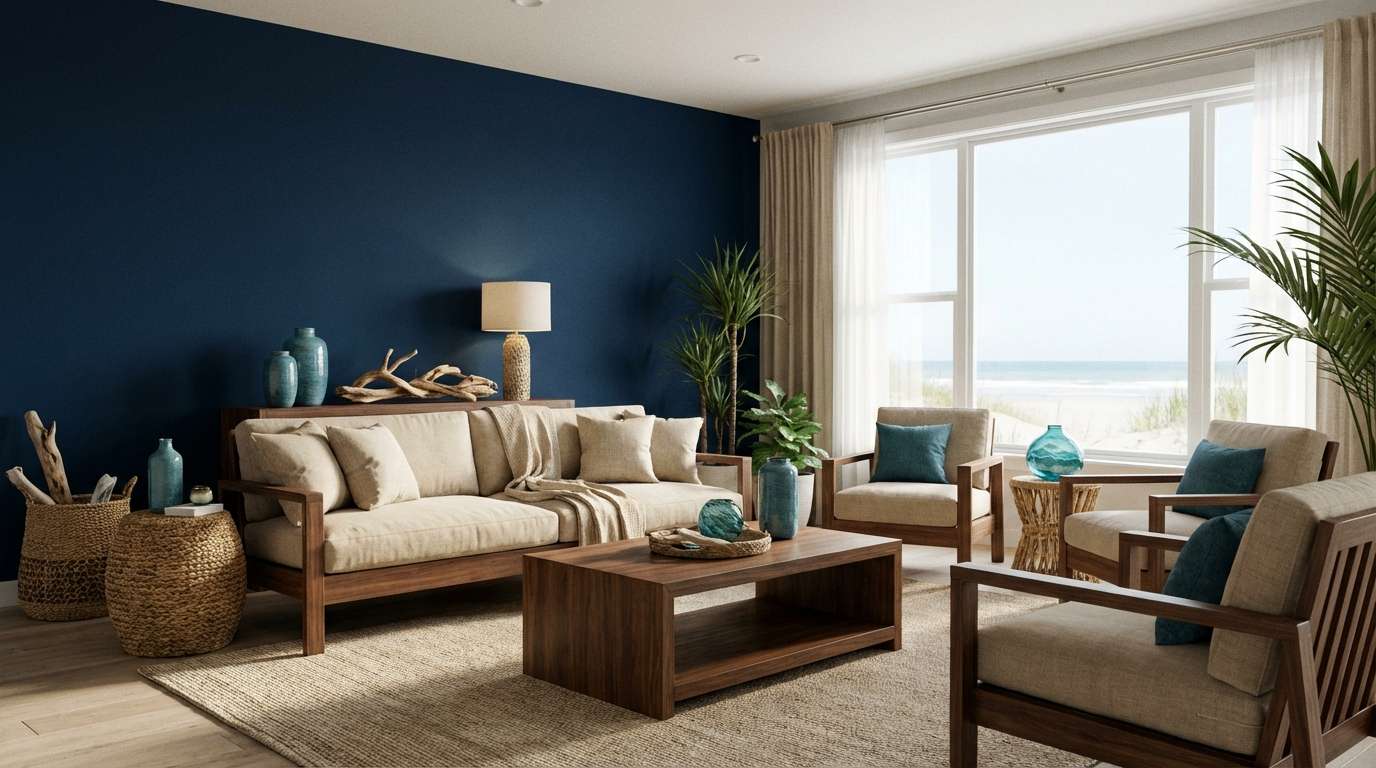 coastal living room colors