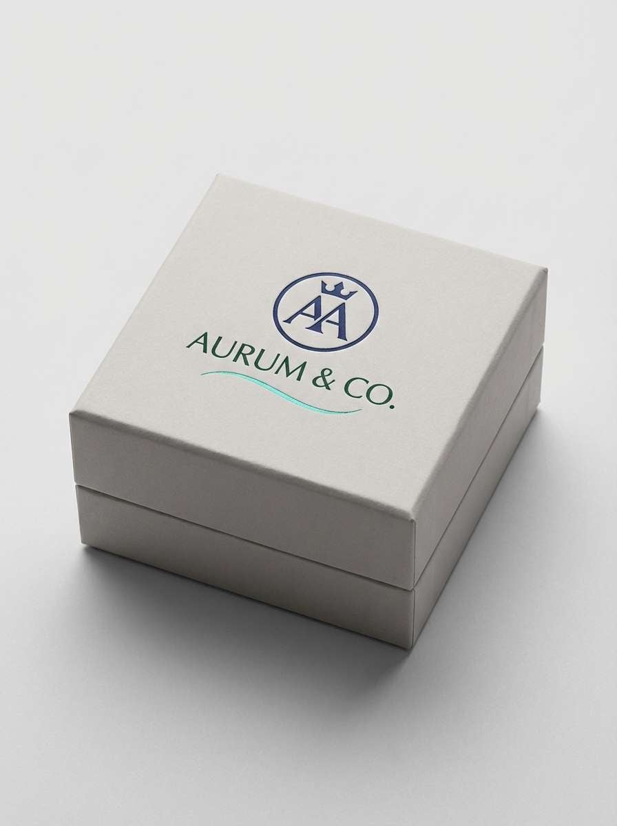 jewelry packaging studio shot