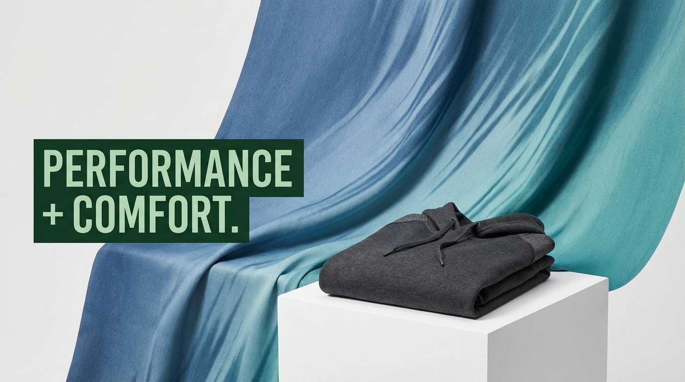 sportswear product ad layout