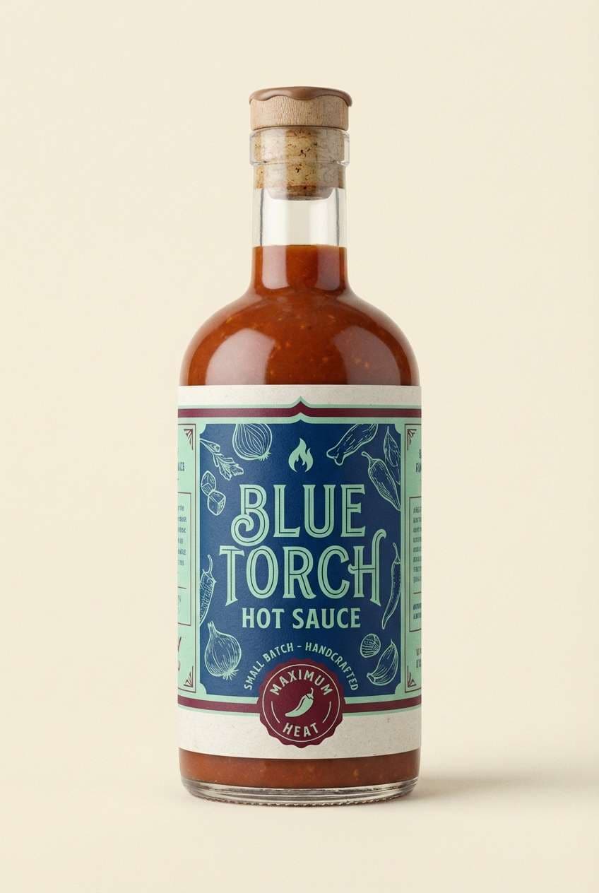 hot sauce label