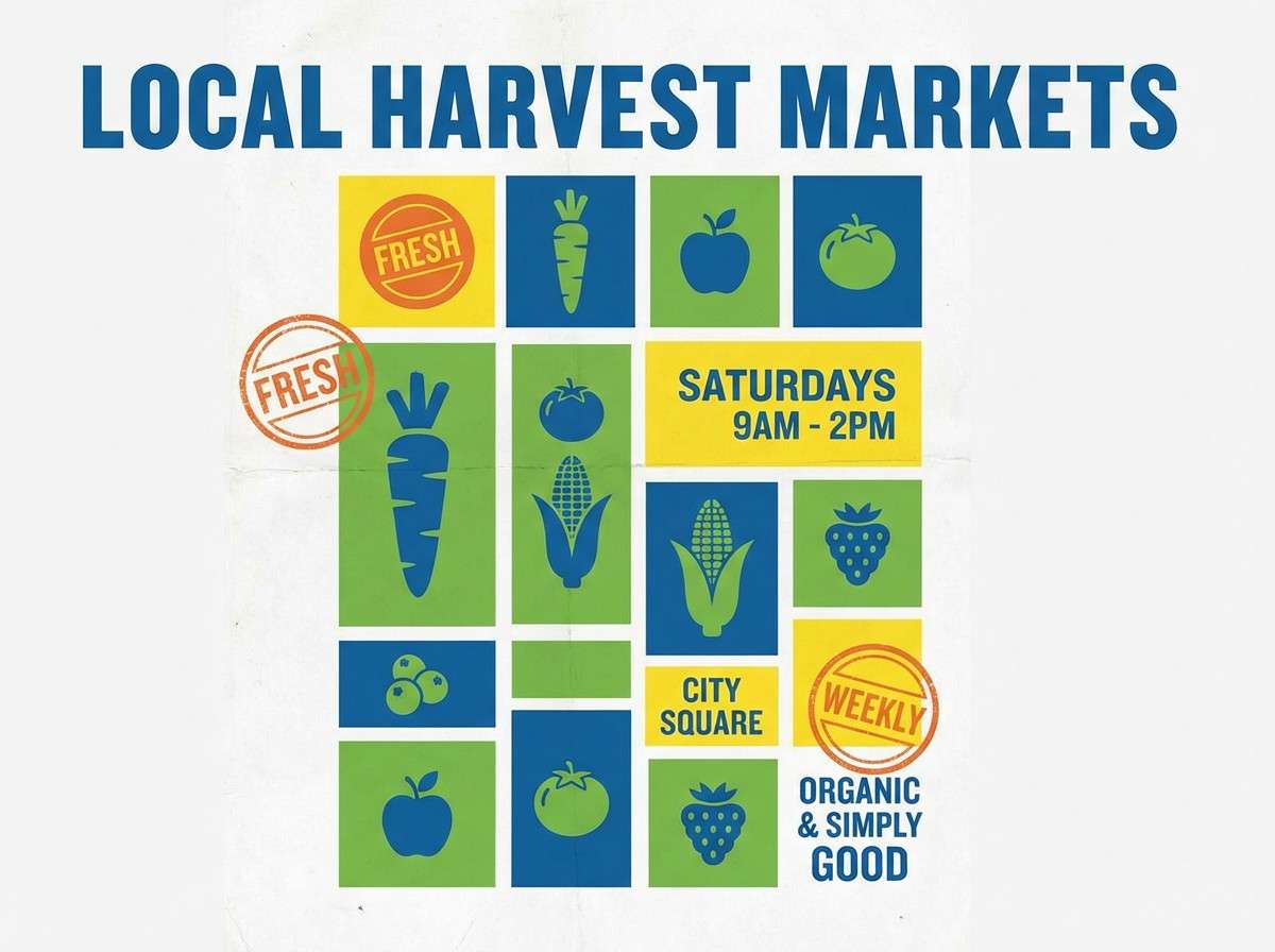 farmers market poster