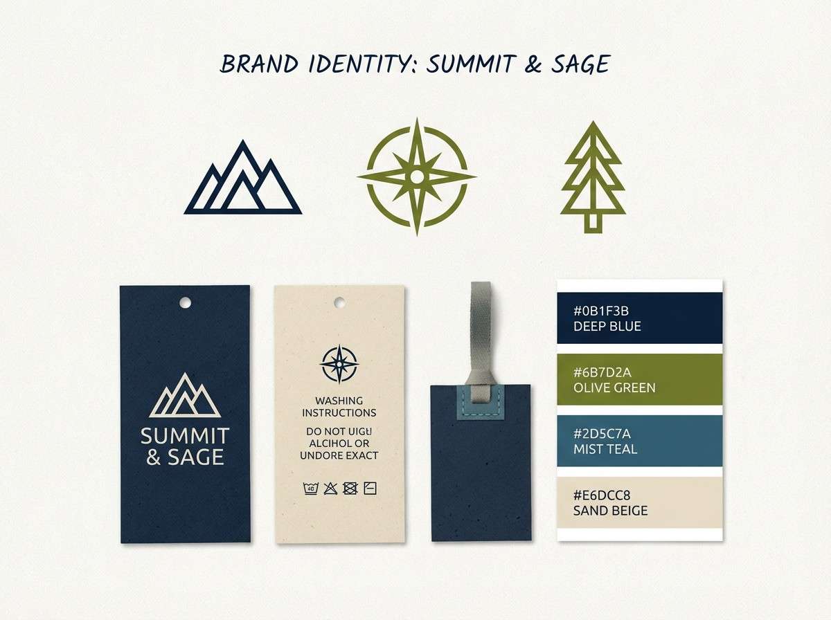 outdoor brand sheet in navy olive