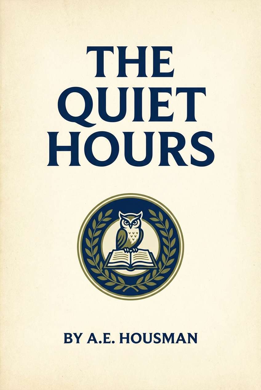 book cover in navy and parchment