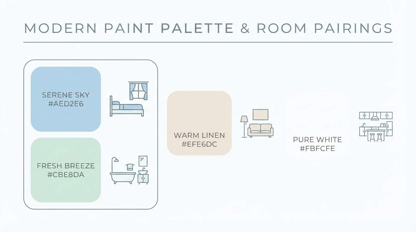 paint swatch infographic
