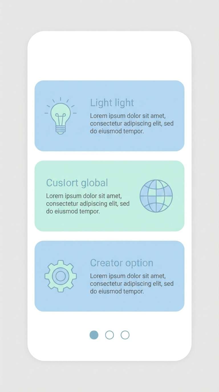 app onboarding screens