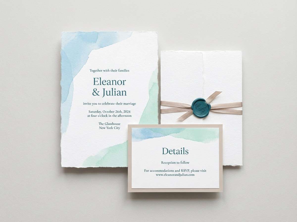 wedding invitation suite