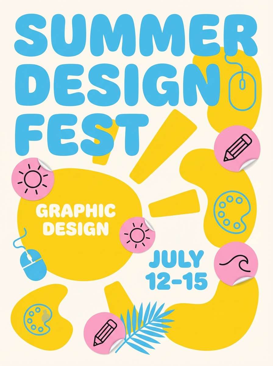 summer festival poster