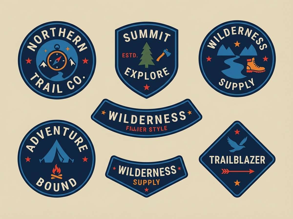 outdoor logo patch sheet