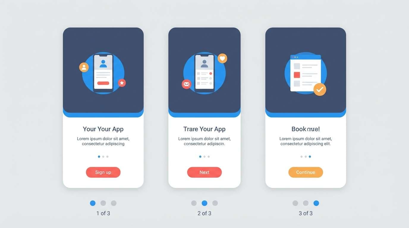 onboarding ui screens