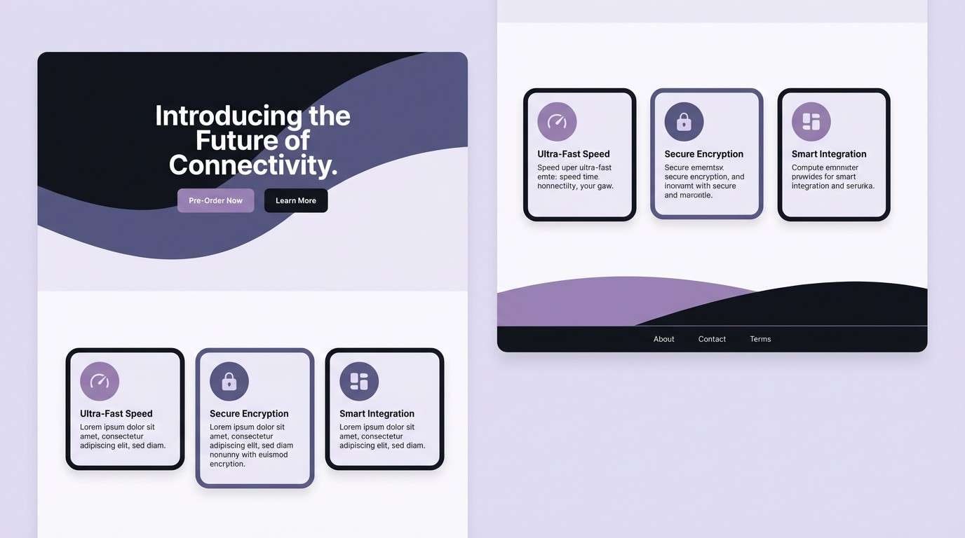 graphite orchid landing page