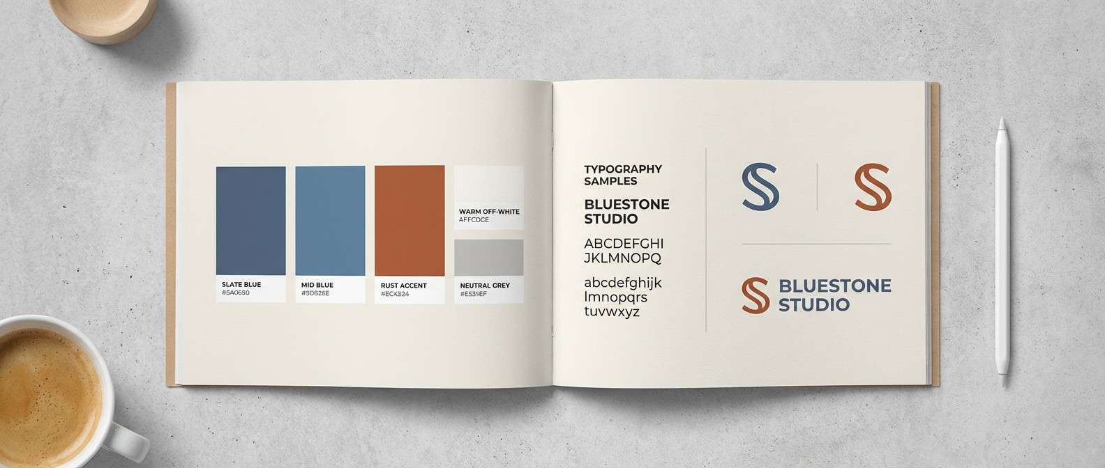 blue rust brand guidelines