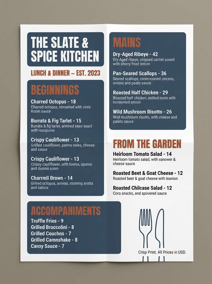 moody blue rust menu