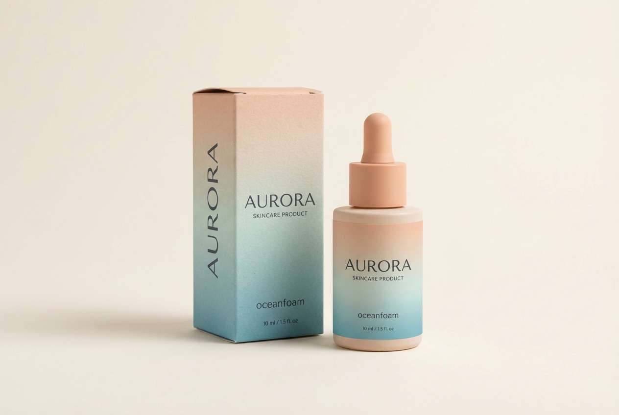 skincare packaging shot