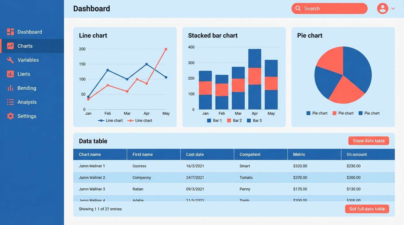 analytics dashboard ui