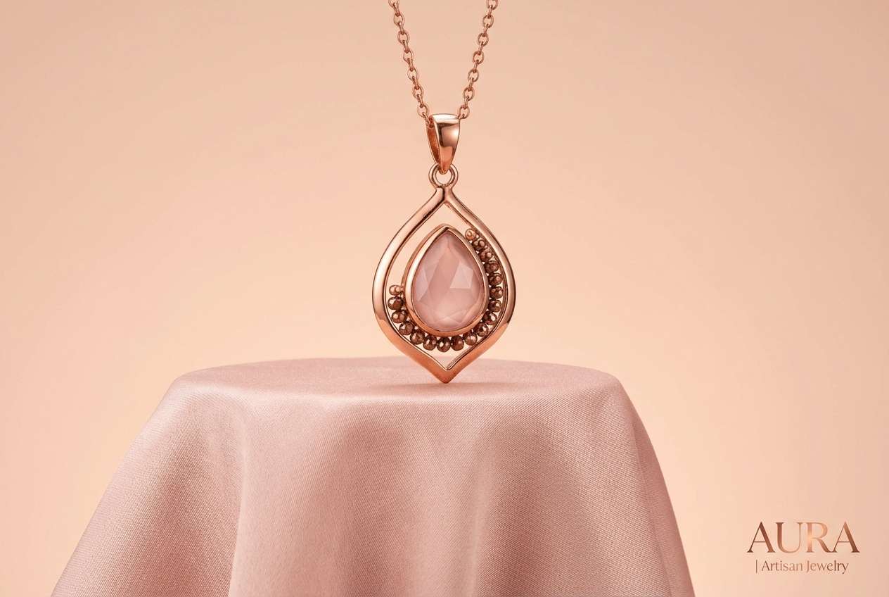 blush copper jewelry ad