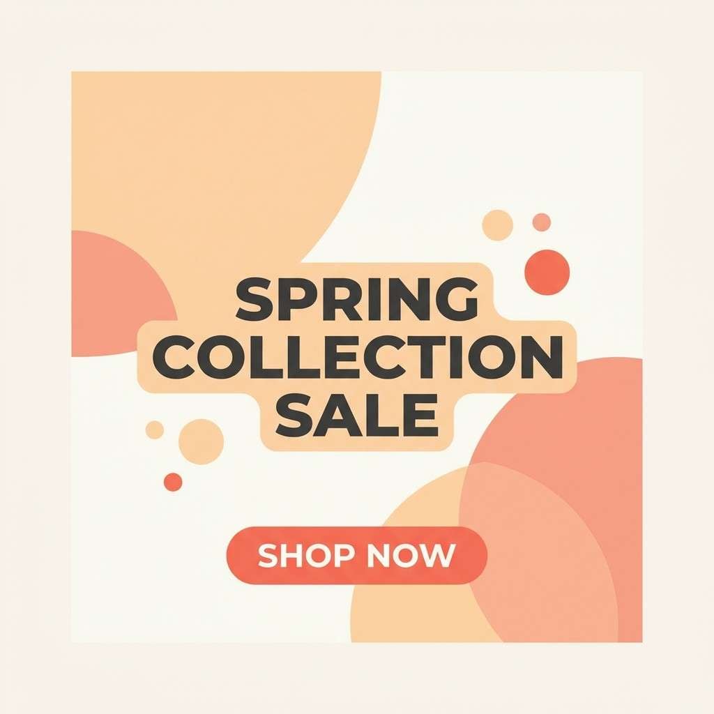 warm promo post design