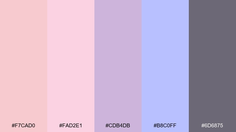 blush concrete awesome color palette with hex codes