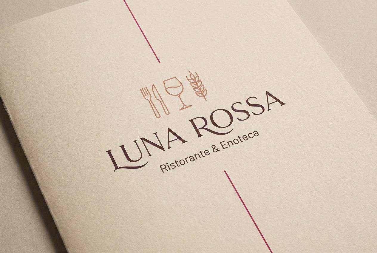 romantic restaurant menu cover