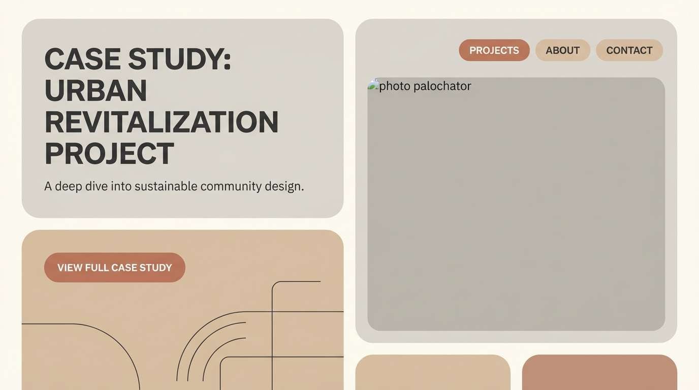 portfolio case study ui