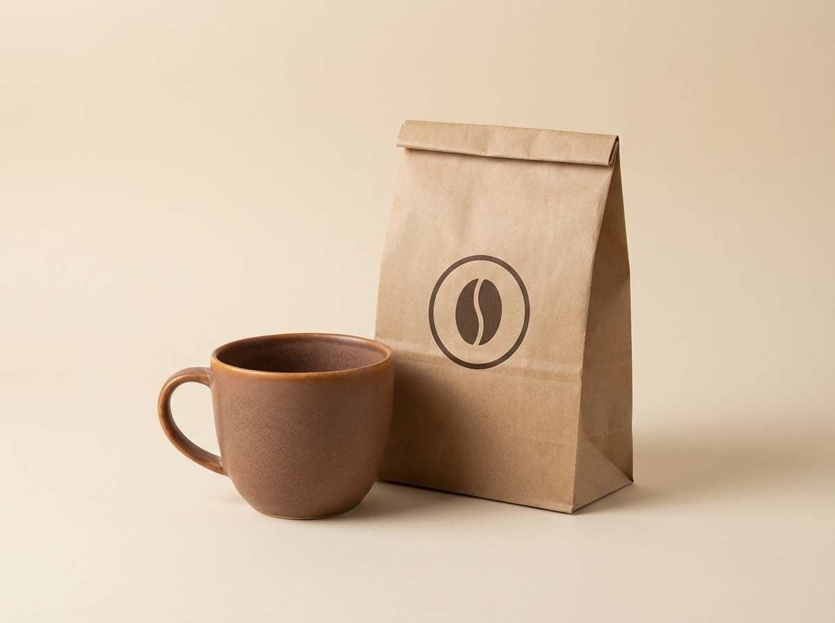 coffee brand studio shot