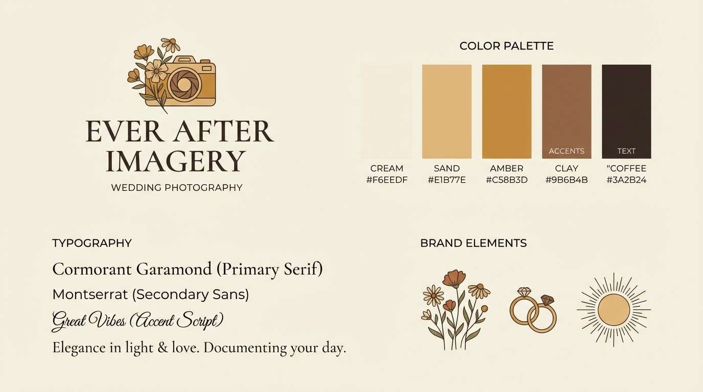 ochre nomad brand kit