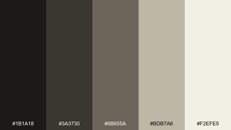 bone and dust graveyard color palette with hex codes