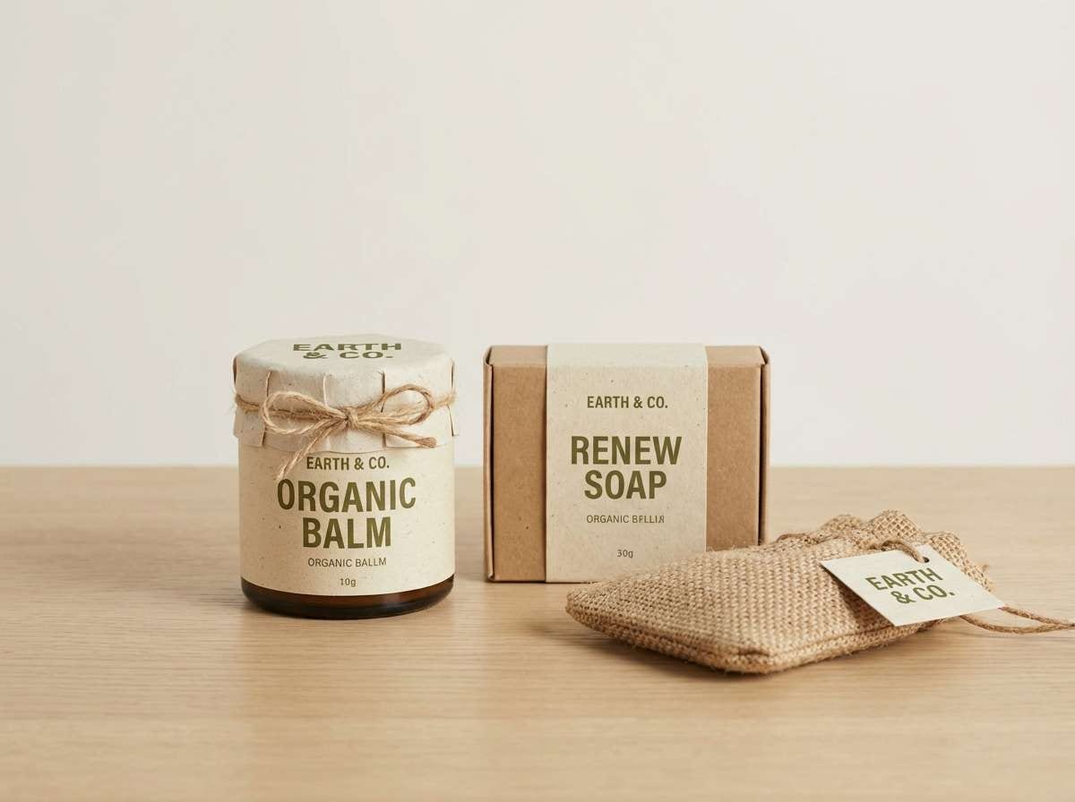 eco label packaging design