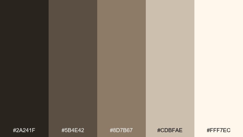 bone needle prehistoric color palette with hex codes