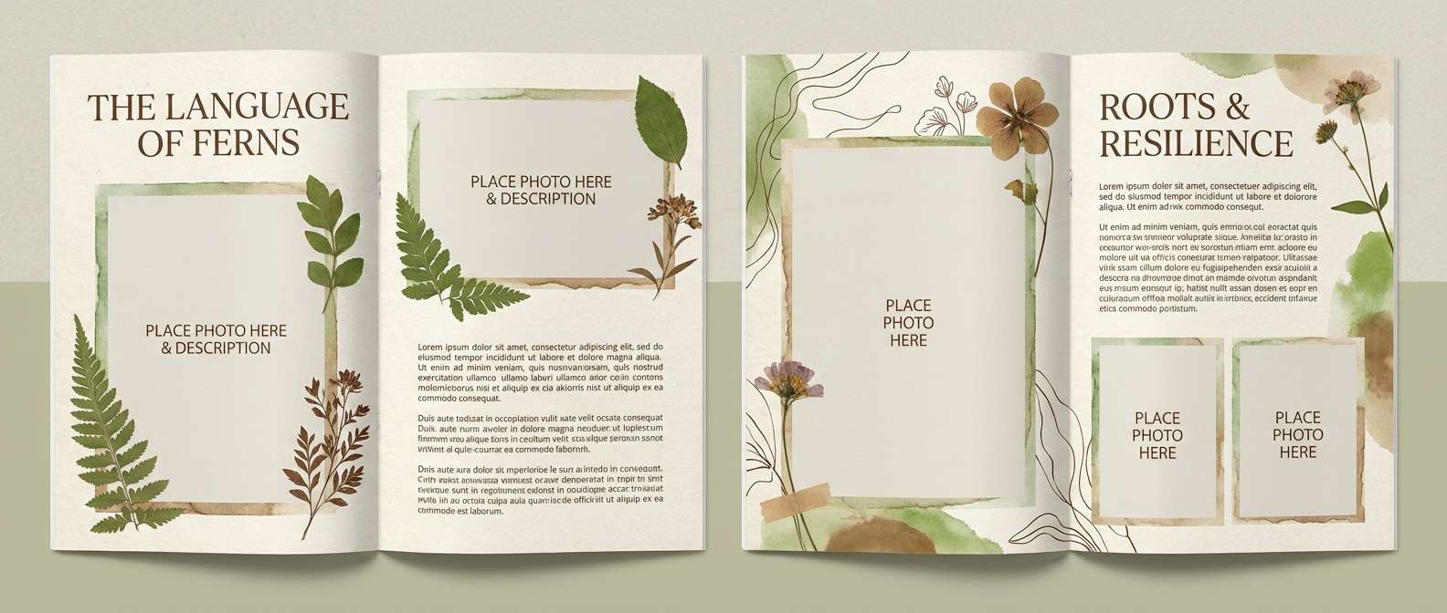 botanical magazine spread