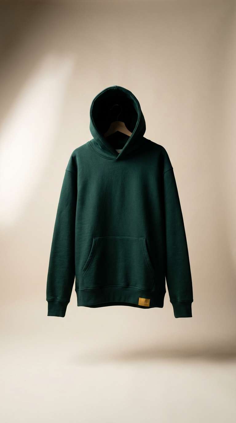 streetwear hoodie ad