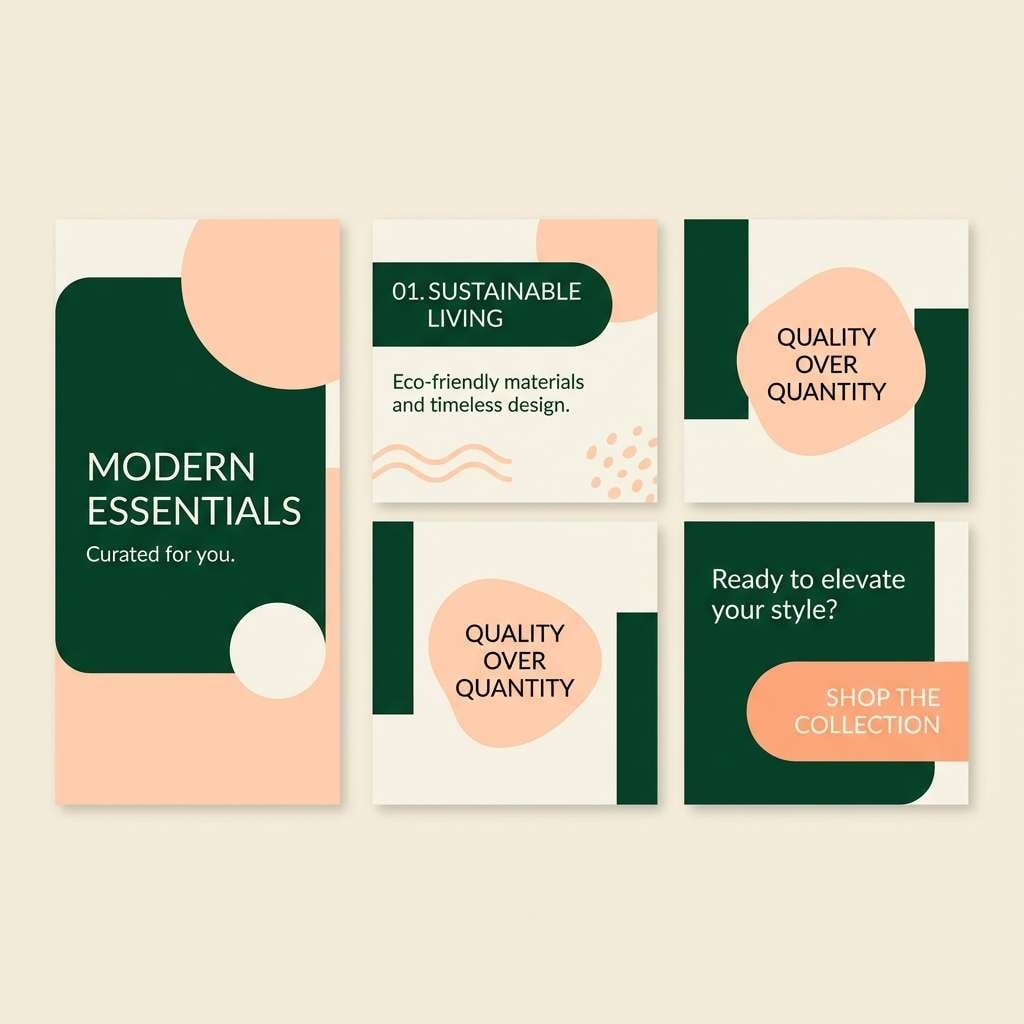 green carousel templates