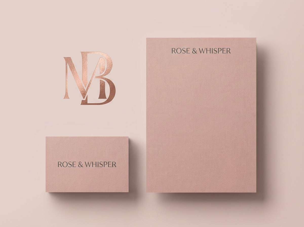 boutique brand identity sheet