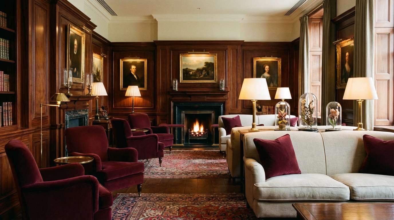 boutique hotel lounge colors