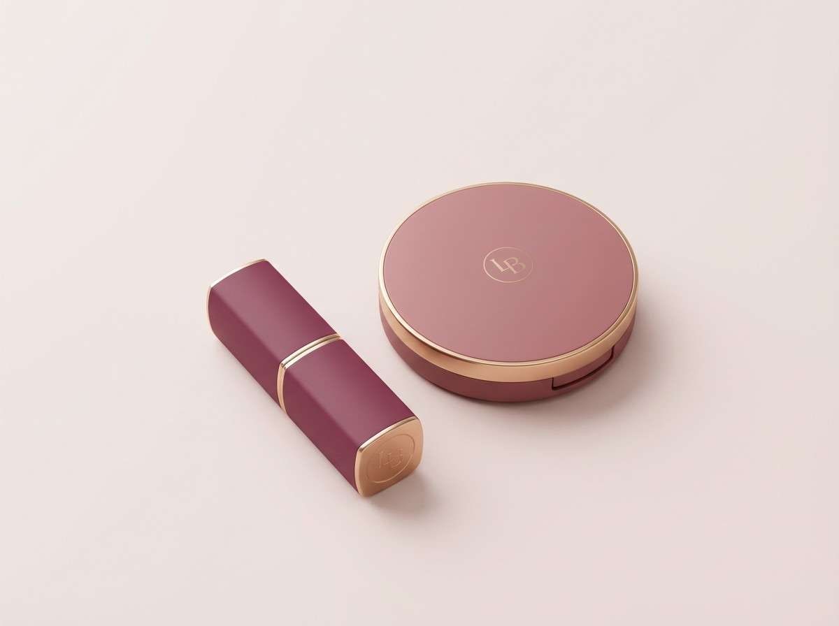 cosmetics packaging studio shot